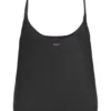 Logo-lettering hobo bag in leather