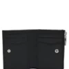 Logo-lettering wallet in grained leather Logo-lettering wallet in grained leather