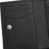 Logo-lettering wallet in grained leather Logo-lettering wallet in grained leather
