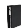 Logo-lettering wallet in grained leather Logo-lettering wallet in grained leather