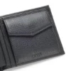 Logo-lettering wallet in leather Logo-lettering wallet in leather