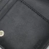 Logo-lettering wallet with zip Logo-lettering wallet with zip