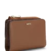 Logo-lettering wallet with zip Logo-lettering wallet with zip