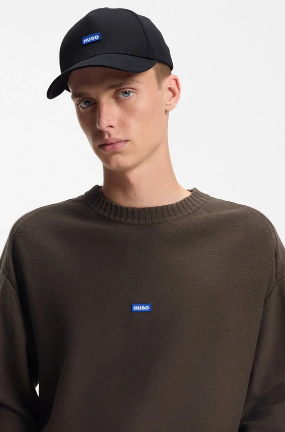 Logo-patch cap in cotton twill Logo-patch cap in cotton twill