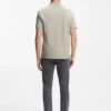 Logo-patch slim-fit polo shirt in stretch cotton