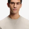 Logo-patch sweatshirt in cotton terry