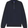 Logo-patch sweatshirt in cotton terry