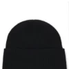 Logo-plaque beanie hat in cashmere
