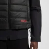 Logo-print gilet with water-repellent finish