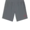 Logo-print loungewear shorts in stretch cotton