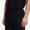 Logo-print loungewear shorts in stretch cotton