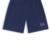 Logo-print loungewear shorts in stretch cotton