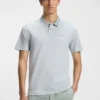 Logo-print polo shirt in cotton piqué