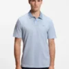 Logo-print polo shirt in cotton piqué