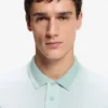 Logo-print polo shirt in cotton piqué
