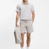 Logo-print polo shirt in cotton piqué