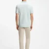 Logo-print polo shirt in cotton piqué