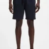 Logo-print shorts in cotton terry