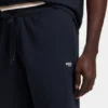 Logo-print shorts in cotton terry