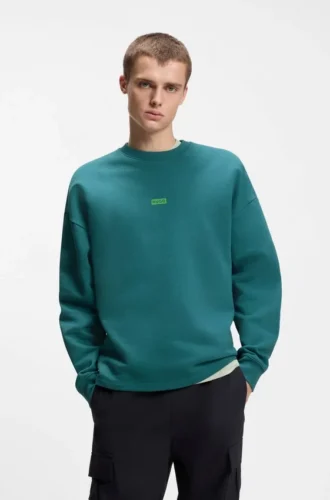 Logo-print sweatshirt in cotton terry Logo-print sweatshirt in cotton terry