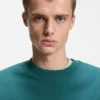 Logo-print sweatshirt in cotton terry
