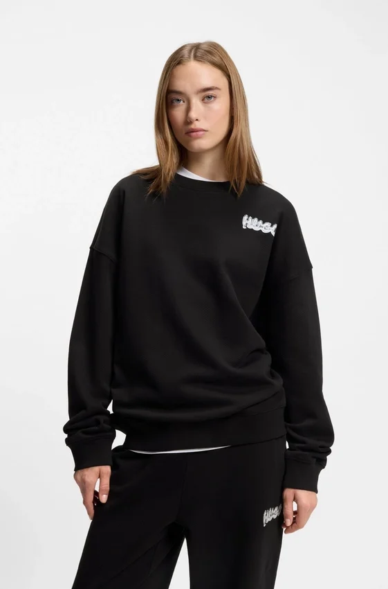 Logo-print sweatshirt in cotton terry Logo-print sweatshirt in cotton terry