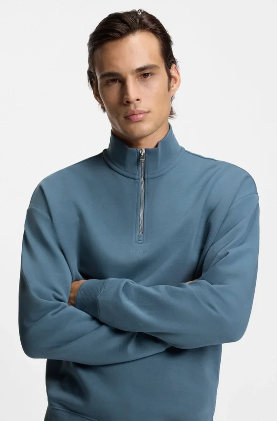 Logo-print sweatshirt in cotton terry Logo-print sweatshirt in cotton terry