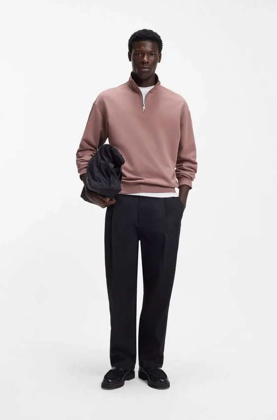 Logo-print sweatshirt in cotton terry Logo-print sweatshirt in cotton terry