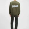 Logo-print sweatshirt in cotton terry Logo-print sweatshirt in cotton terry