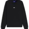 Logo-print sweatshirt in cotton terry