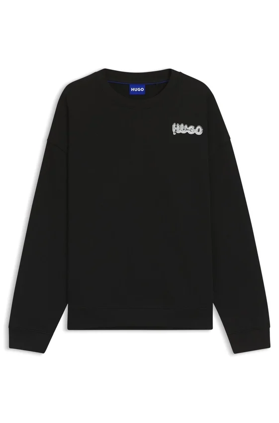 Logo-print sweatshirt in cotton terry Logo-print sweatshirt in cotton terry