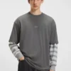 Logo-print T-shirt in cotton jersey