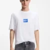 Logo-print T-shirt in cotton jersey