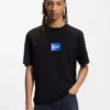 Logo-print T-shirt in cotton jersey