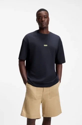 Logo-print T-shirt in cotton jersey