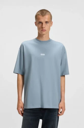 Logo-print T-shirt in cotton jersey