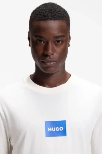 Logo-print T-shirt in cotton jersey