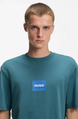 Logo-print T-shirt in cotton jersey