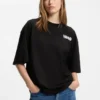 Logo-print T-shirt in cotton jersey