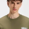 Logo-print T-shirt in cotton jersey