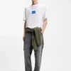 Logo-print T-shirt in cotton jersey