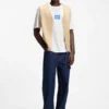 Logo-print T-shirt in cotton jersey