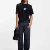 Logo-print T-shirt in cotton jersey