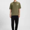 Logo-print T-shirt in cotton jersey