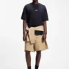 Logo-print T-shirt in cotton jersey