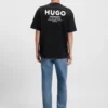 Logo-print T-shirt in cotton jersey