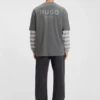Logo-print T-shirt in cotton jersey