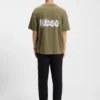 Logo-print T-shirt in cotton jersey