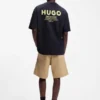 Logo-print T-shirt in cotton jersey