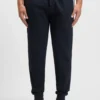 Logo-print tracksuit bottoms in cotton terry